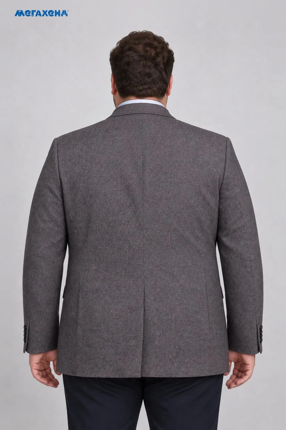 Серый пиджак Burton Menswear London с платком, размер 54 (XL)