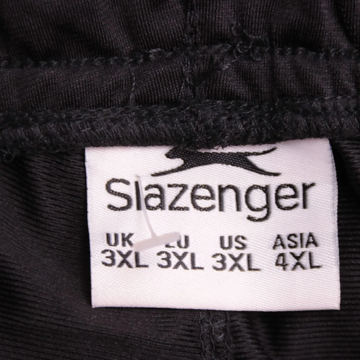 Чёрные спортивные брюки Slazenger на резинке, размер 60 (3XL)