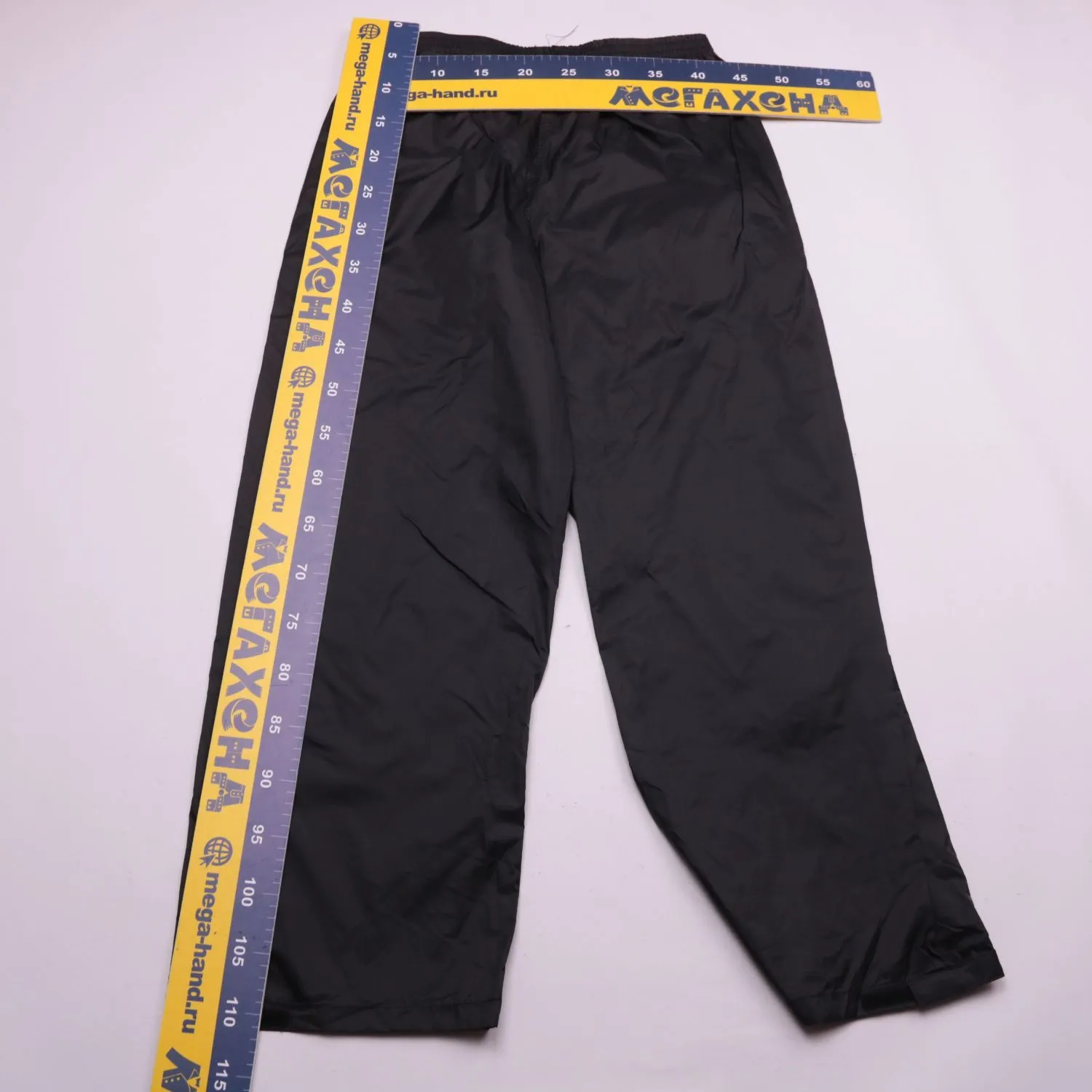 Чёрные брюки Mountain Warehouse из непромокаемой ткани, размер 50 (L)